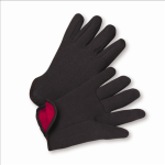 West Chester 755C 100% Cotton Brown Jersey Red Fleece Lined Gloves